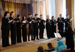 Камерный хор "Хорал" выступил на фестивале, посвященном 700-летию со дня рождения преподобного Сергия Радонежского